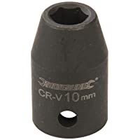 Silverline 429481 Vaso de Impacto Hexagonal Métrico de 1-2&quot-- 10 mm Tamaño